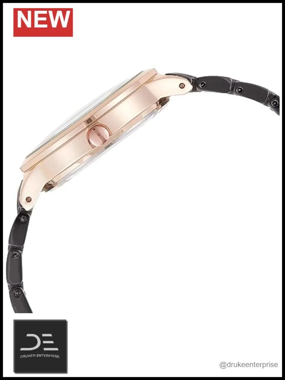 Women's Bracelet Watch with Japanese Quartz Movement, Adjustable Metal Band